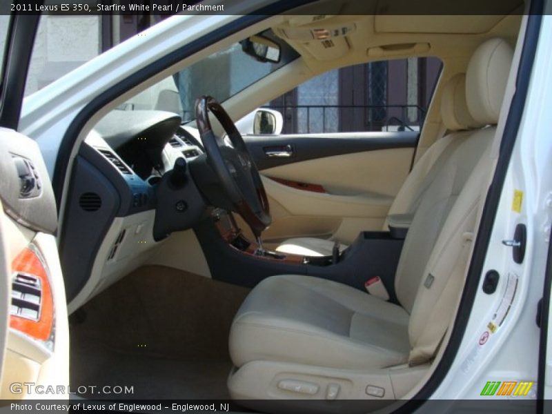 Starfire White Pearl / Parchment 2011 Lexus ES 350