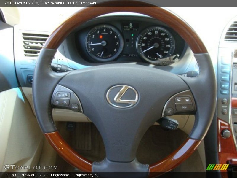 Starfire White Pearl / Parchment 2011 Lexus ES 350