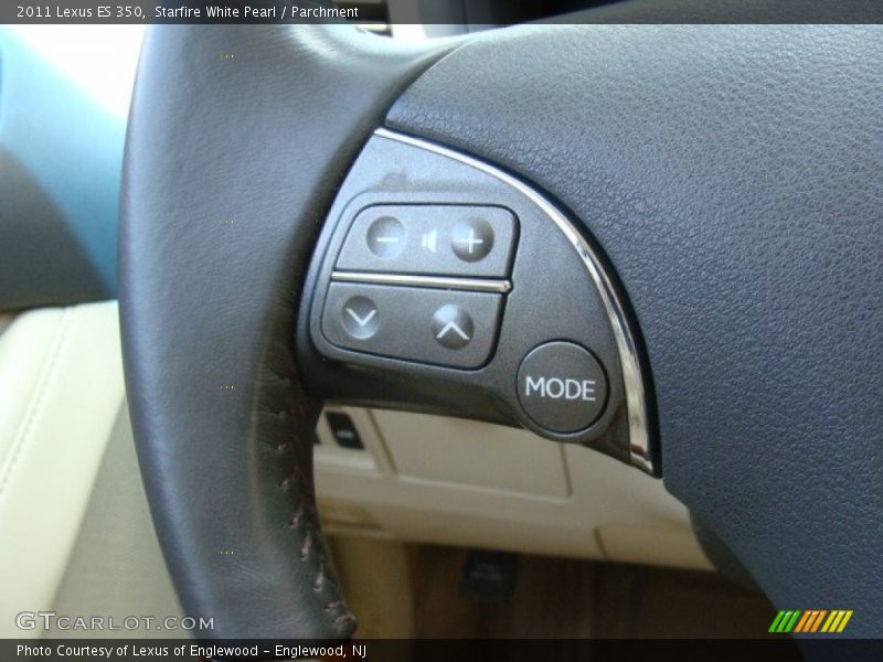 Starfire White Pearl / Parchment 2011 Lexus ES 350