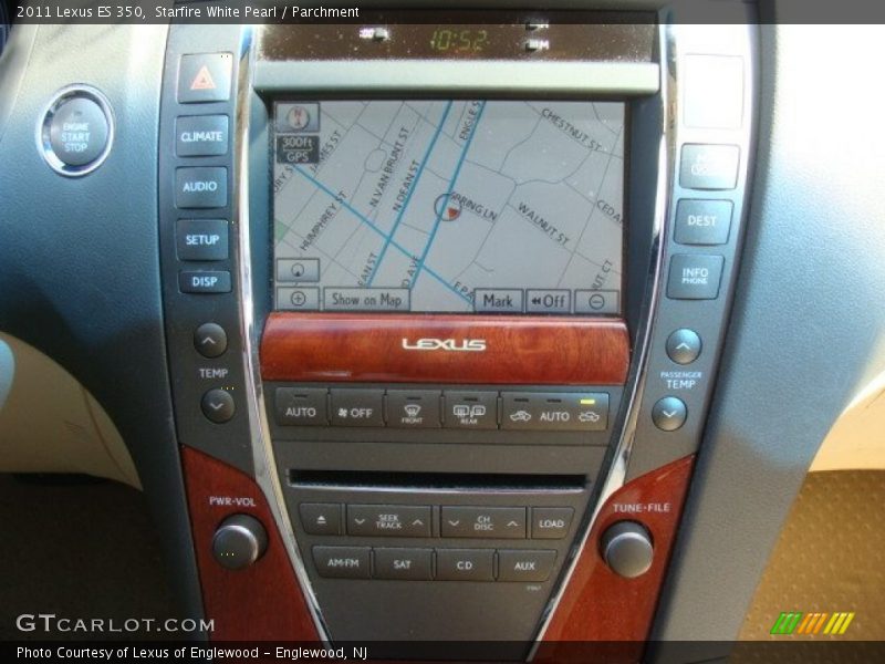 Starfire White Pearl / Parchment 2011 Lexus ES 350