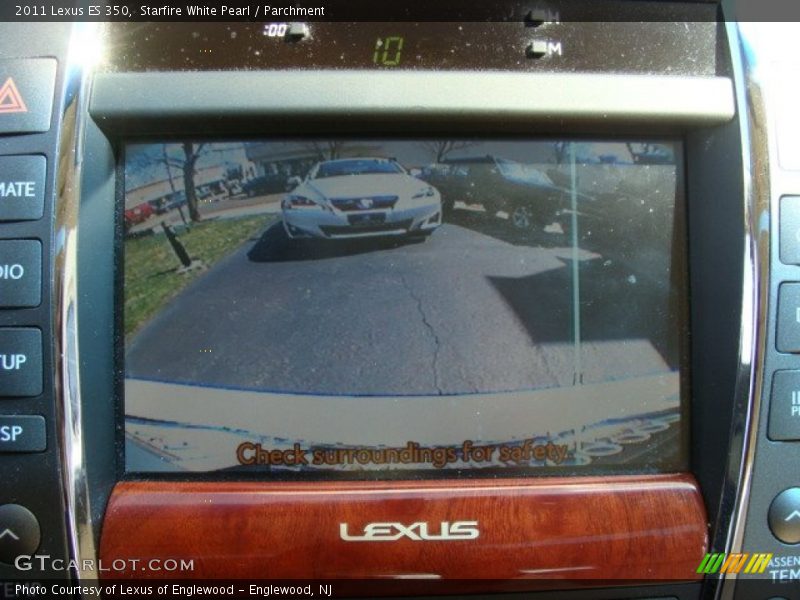 Starfire White Pearl / Parchment 2011 Lexus ES 350