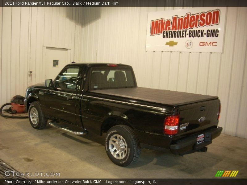 Black / Medium Dark Flint 2011 Ford Ranger XLT Regular Cab