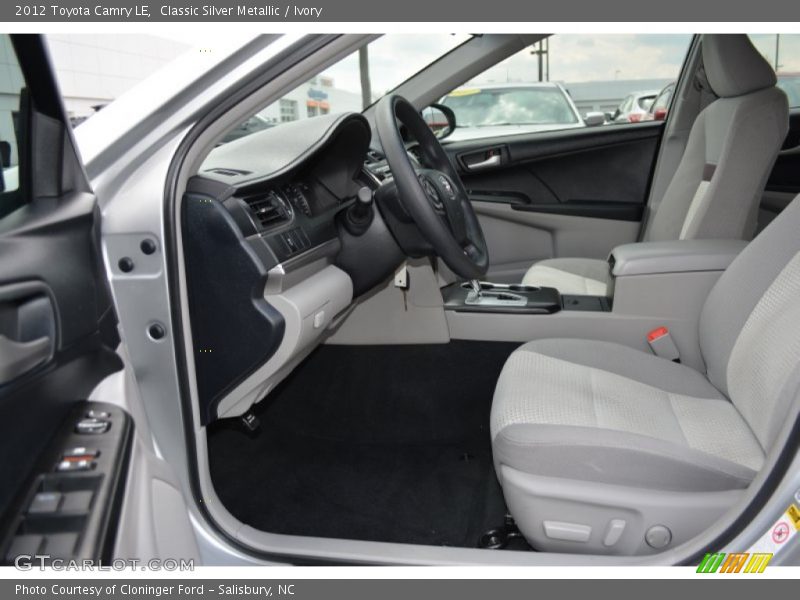 Classic Silver Metallic / Ivory 2012 Toyota Camry LE