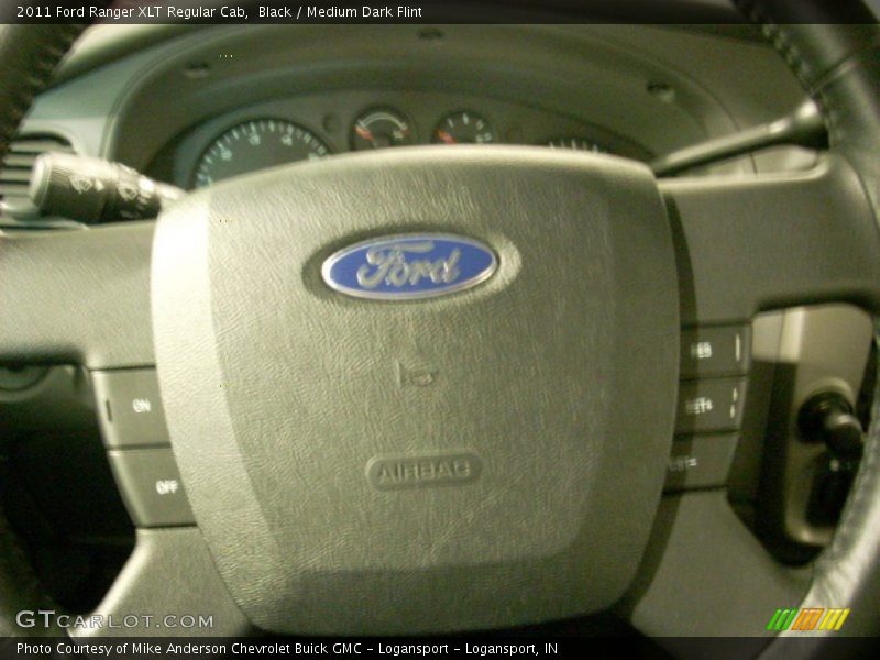 Black / Medium Dark Flint 2011 Ford Ranger XLT Regular Cab