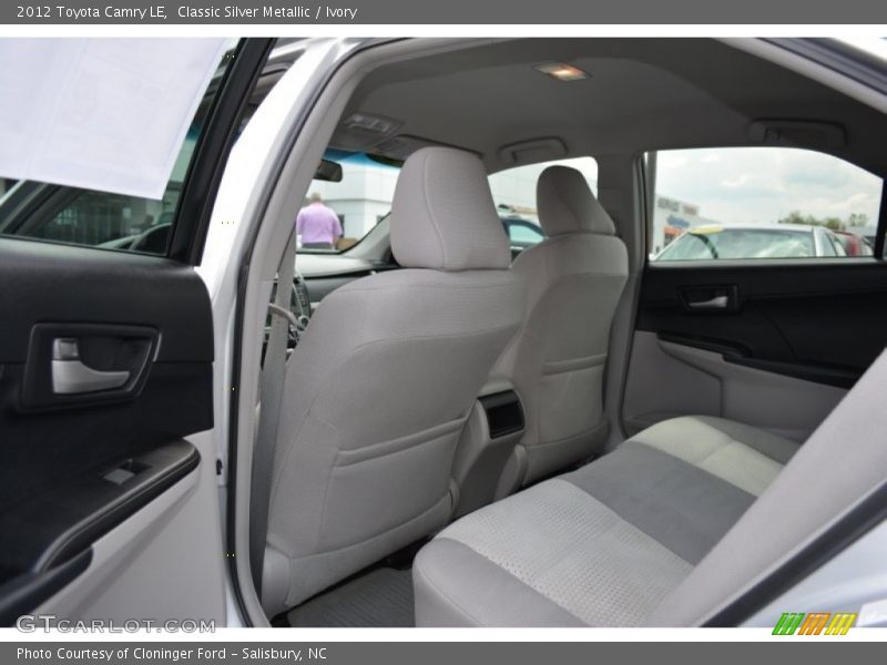 Classic Silver Metallic / Ivory 2012 Toyota Camry LE