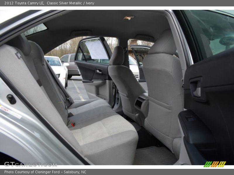Classic Silver Metallic / Ivory 2012 Toyota Camry LE