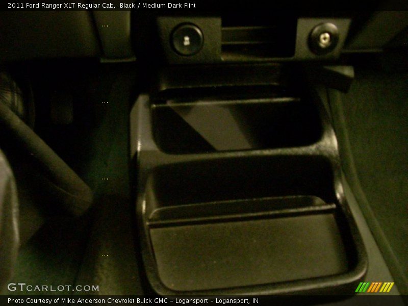Black / Medium Dark Flint 2011 Ford Ranger XLT Regular Cab