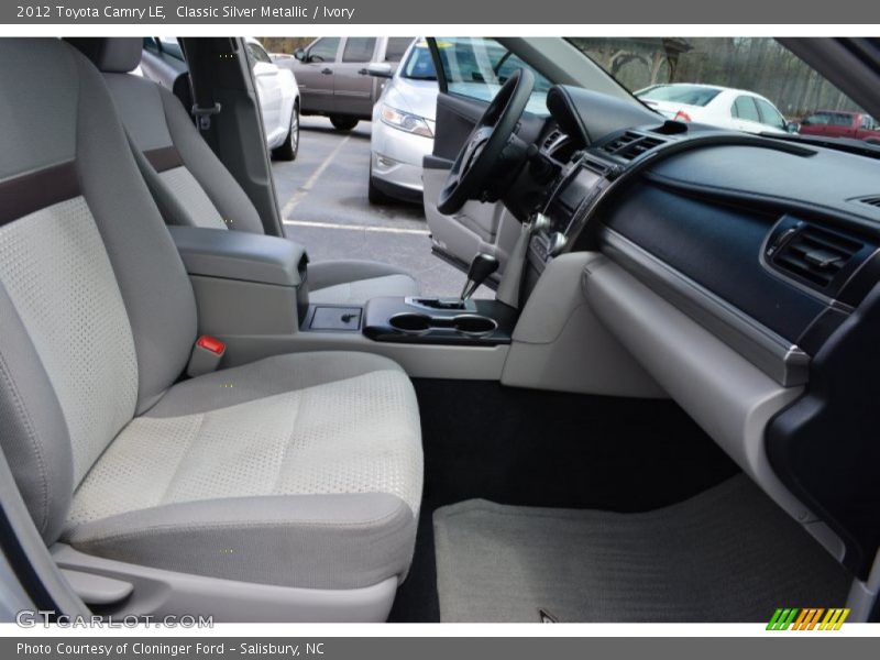 Classic Silver Metallic / Ivory 2012 Toyota Camry LE