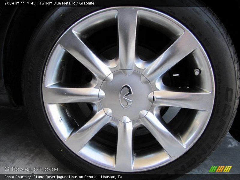 Twilight Blue Metallic / Graphite 2004 Infiniti M 45