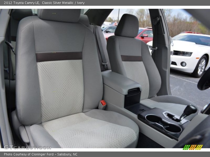 Classic Silver Metallic / Ivory 2012 Toyota Camry LE