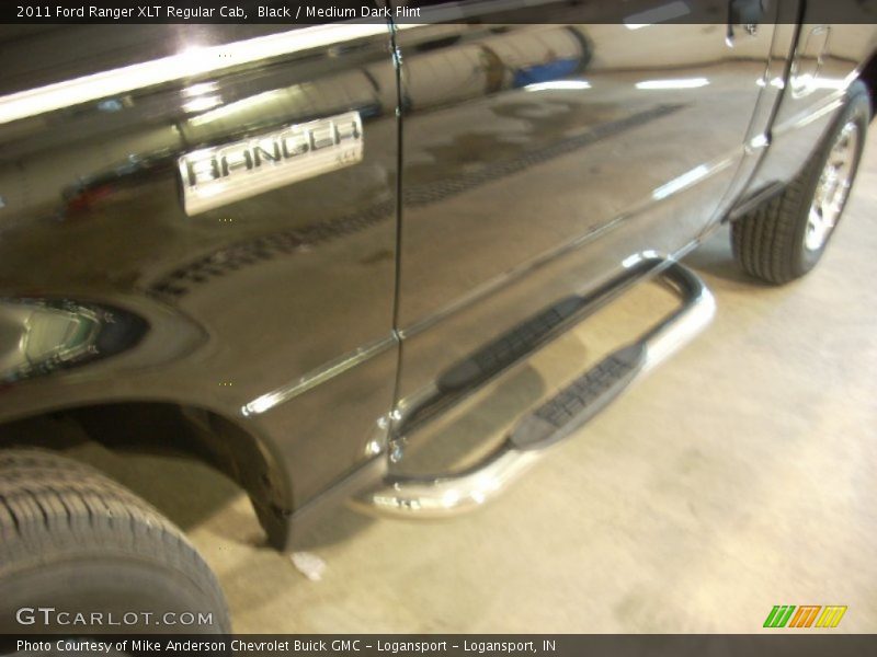 Black / Medium Dark Flint 2011 Ford Ranger XLT Regular Cab