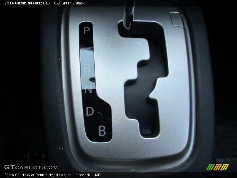 Kiwi Green / Black 2014 Mitsubishi Mirage ES