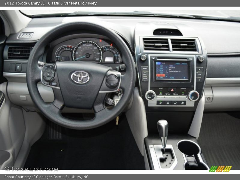 Classic Silver Metallic / Ivory 2012 Toyota Camry LE