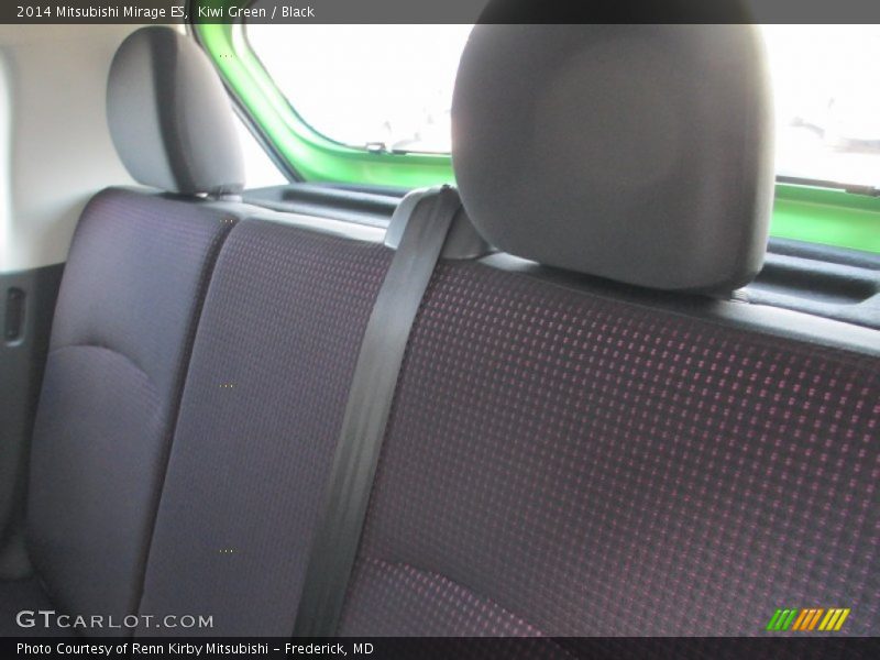 Kiwi Green / Black 2014 Mitsubishi Mirage ES