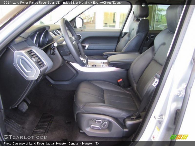 Front Seat of 2014 Range Rover Sport SE