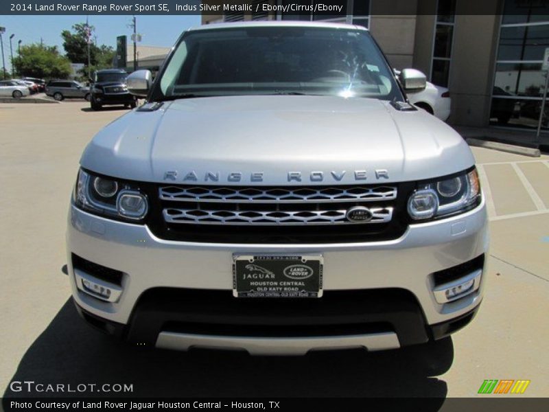 Indus Silver Metallic / Ebony/Cirrus/Ebony 2014 Land Rover Range Rover Sport SE