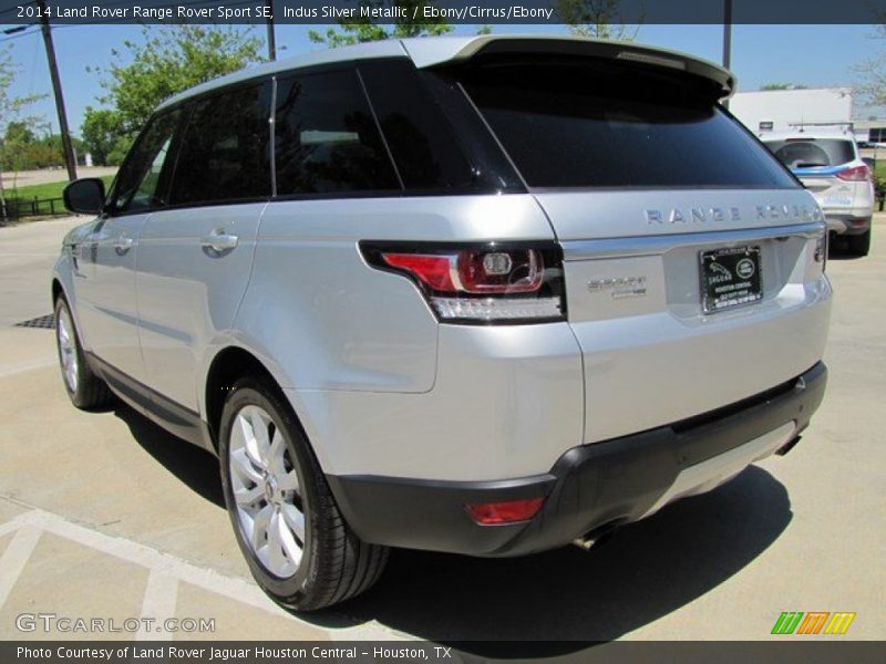 Indus Silver Metallic / Ebony/Cirrus/Ebony 2014 Land Rover Range Rover Sport SE