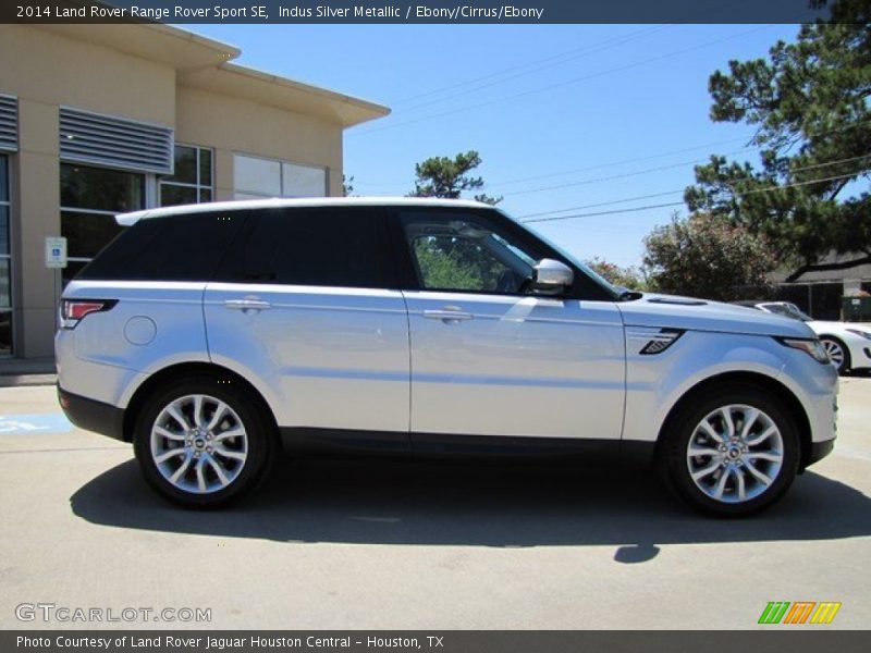 Indus Silver Metallic / Ebony/Cirrus/Ebony 2014 Land Rover Range Rover Sport SE