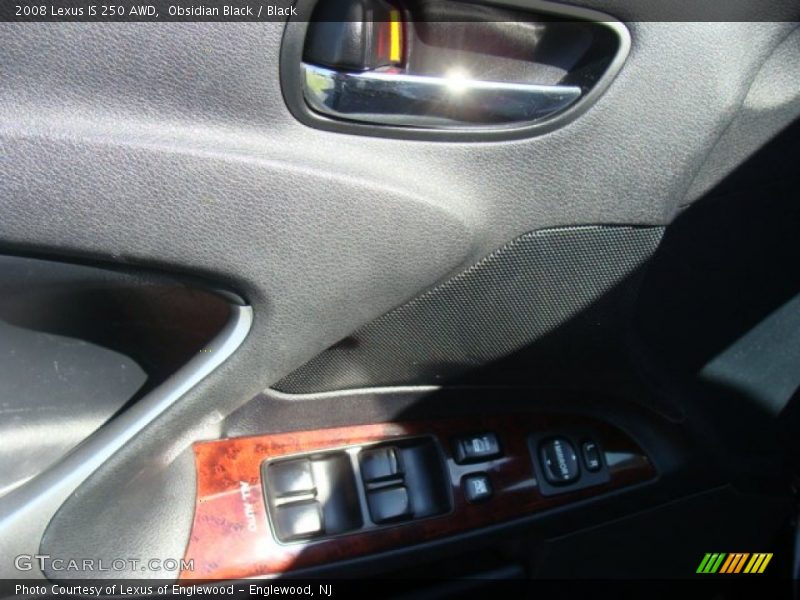 Obsidian Black / Black 2008 Lexus IS 250 AWD
