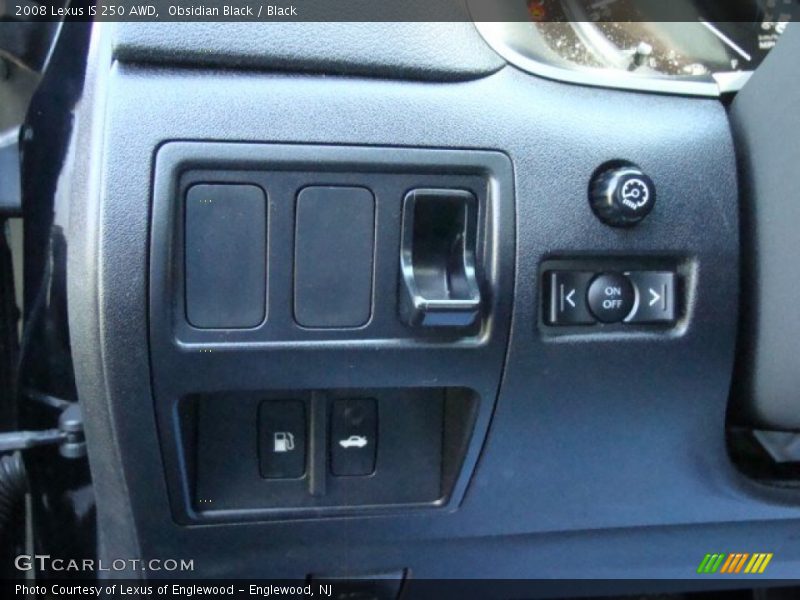 Obsidian Black / Black 2008 Lexus IS 250 AWD