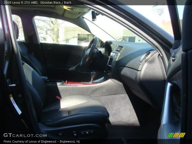 Obsidian Black / Black 2008 Lexus IS 250 AWD