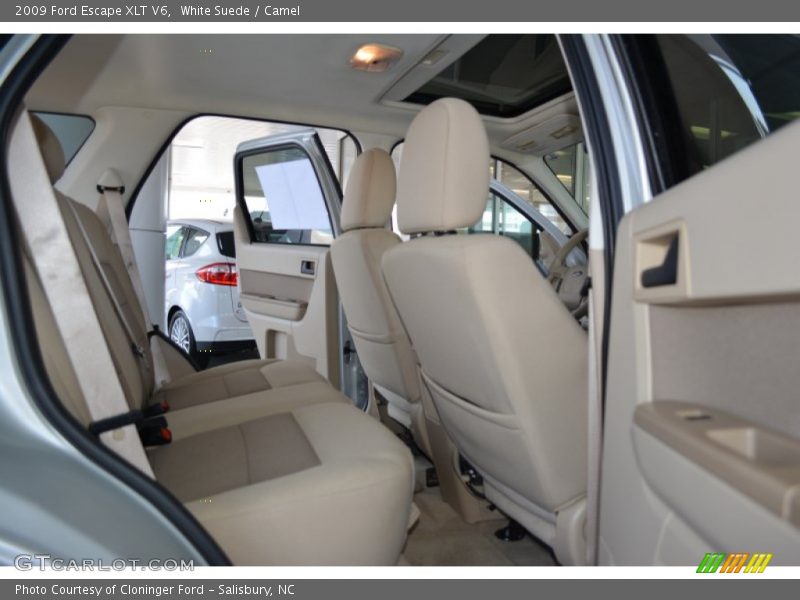 Rear Seat of 2009 Escape XLT V6