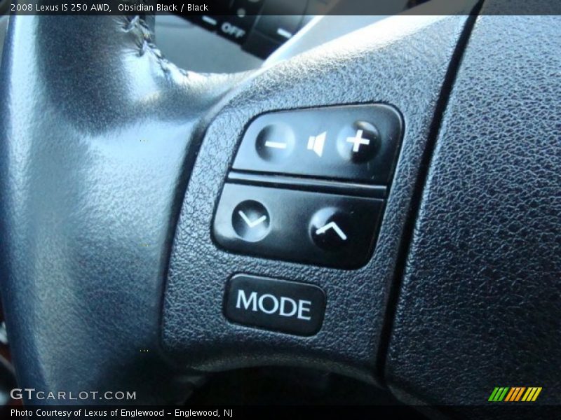 Obsidian Black / Black 2008 Lexus IS 250 AWD