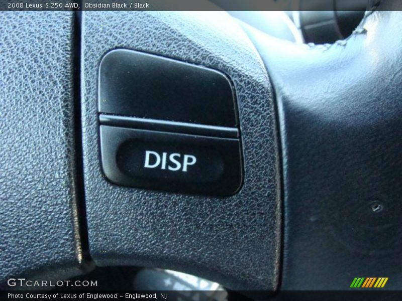 Obsidian Black / Black 2008 Lexus IS 250 AWD