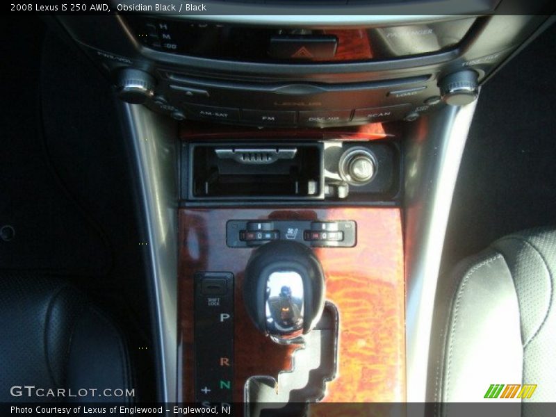 Obsidian Black / Black 2008 Lexus IS 250 AWD