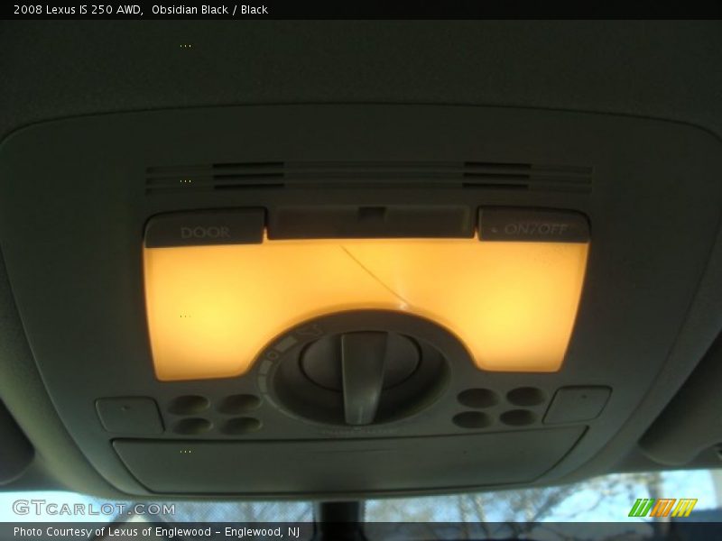 Obsidian Black / Black 2008 Lexus IS 250 AWD