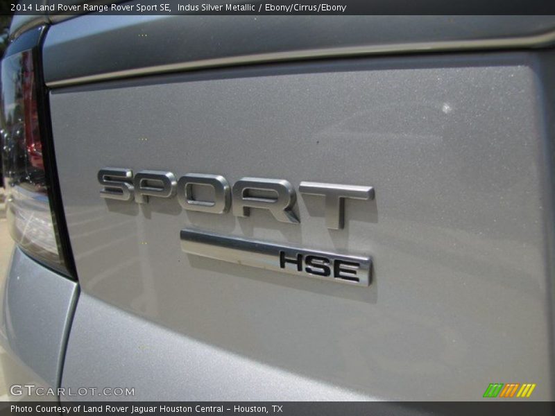 Indus Silver Metallic / Ebony/Cirrus/Ebony 2014 Land Rover Range Rover Sport SE