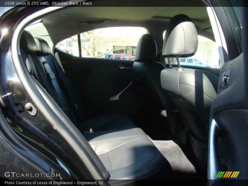 Obsidian Black / Black 2008 Lexus IS 250 AWD