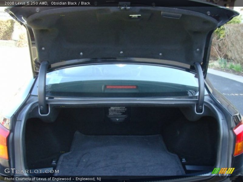 Obsidian Black / Black 2008 Lexus IS 250 AWD