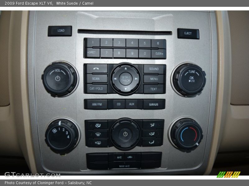 Controls of 2009 Escape XLT V6