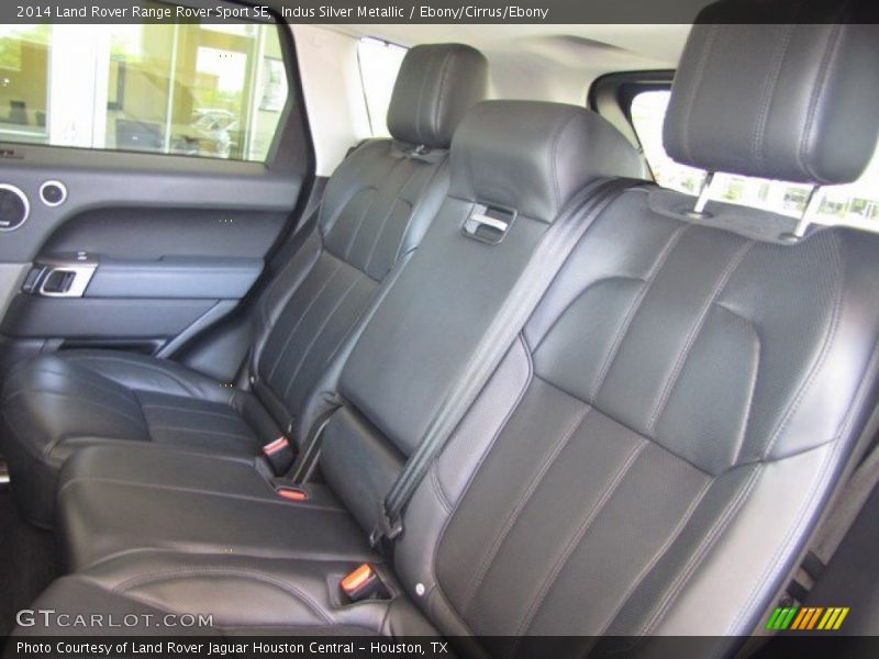 Rear Seat of 2014 Range Rover Sport SE