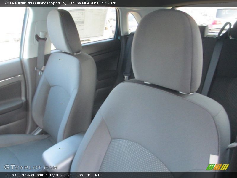Laguna Blue Metallic / Black 2014 Mitsubishi Outlander Sport ES