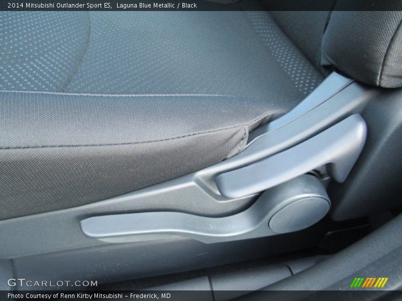 Laguna Blue Metallic / Black 2014 Mitsubishi Outlander Sport ES