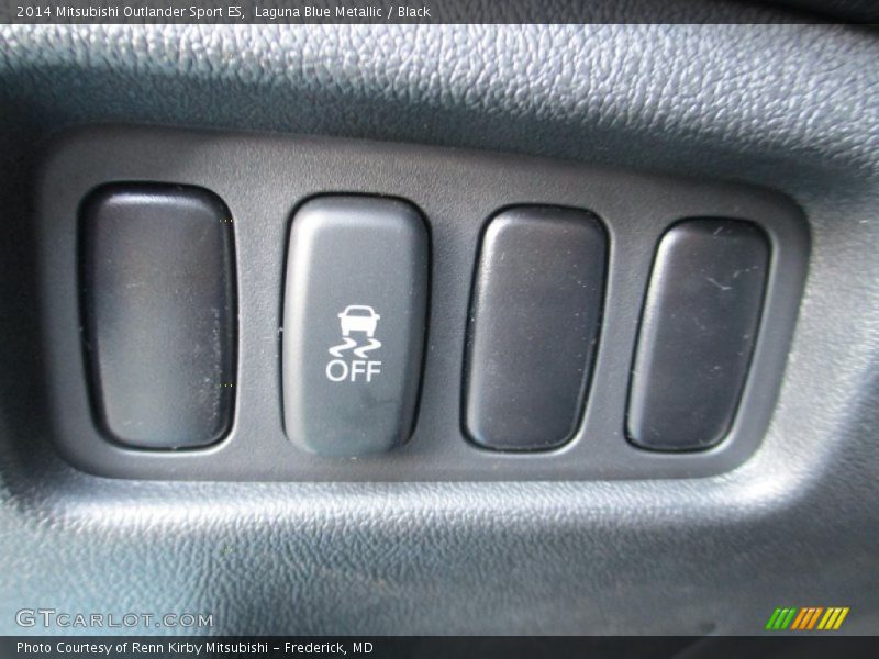 Laguna Blue Metallic / Black 2014 Mitsubishi Outlander Sport ES