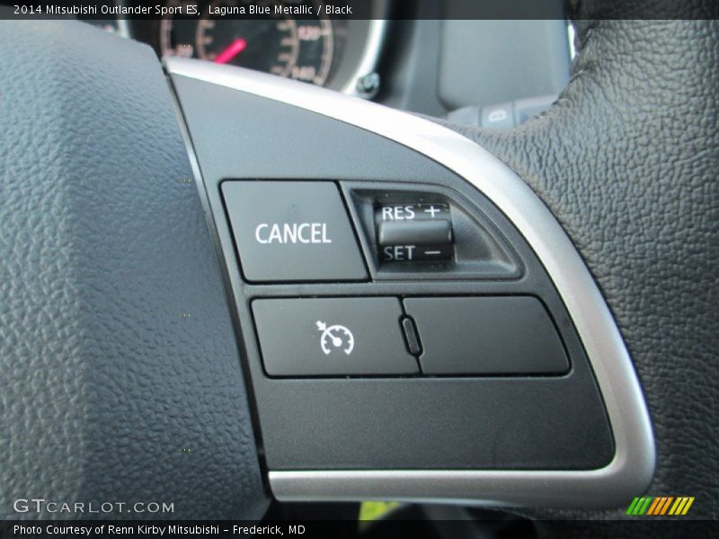 Laguna Blue Metallic / Black 2014 Mitsubishi Outlander Sport ES