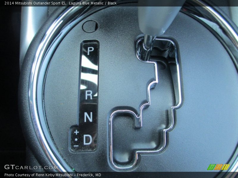Laguna Blue Metallic / Black 2014 Mitsubishi Outlander Sport ES