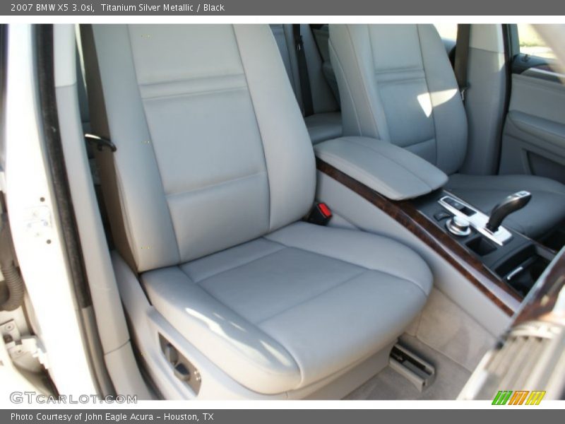 Titanium Silver Metallic / Black 2007 BMW X5 3.0si