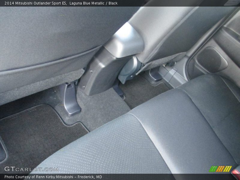 Laguna Blue Metallic / Black 2014 Mitsubishi Outlander Sport ES
