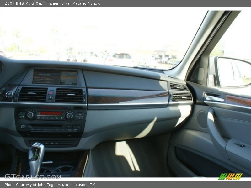 Titanium Silver Metallic / Black 2007 BMW X5 3.0si