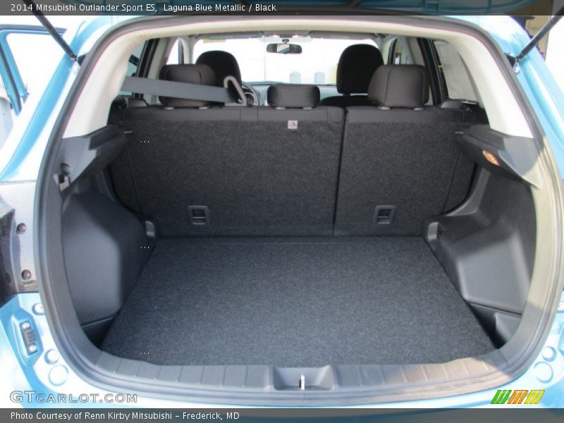 Laguna Blue Metallic / Black 2014 Mitsubishi Outlander Sport ES