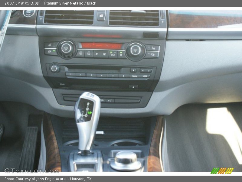 Titanium Silver Metallic / Black 2007 BMW X5 3.0si