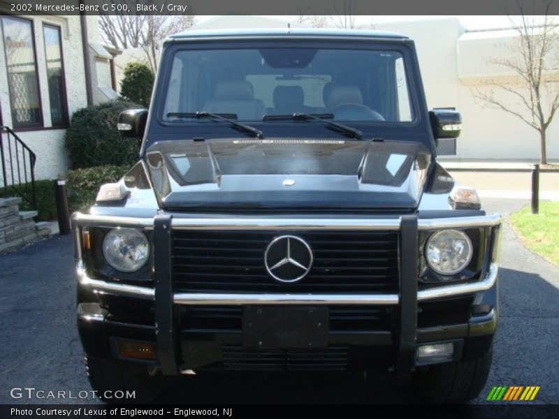 Black / Gray 2002 Mercedes-Benz G 500