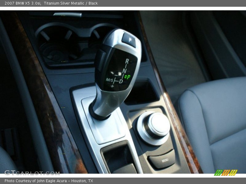 Titanium Silver Metallic / Black 2007 BMW X5 3.0si