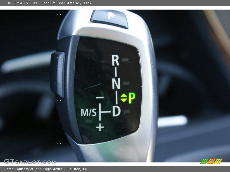 Titanium Silver Metallic / Black 2007 BMW X5 3.0si
