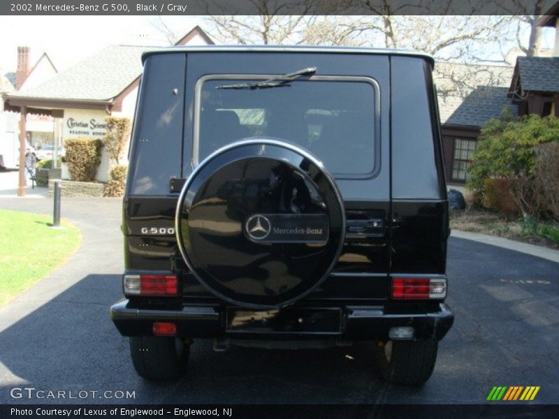 Black / Gray 2002 Mercedes-Benz G 500