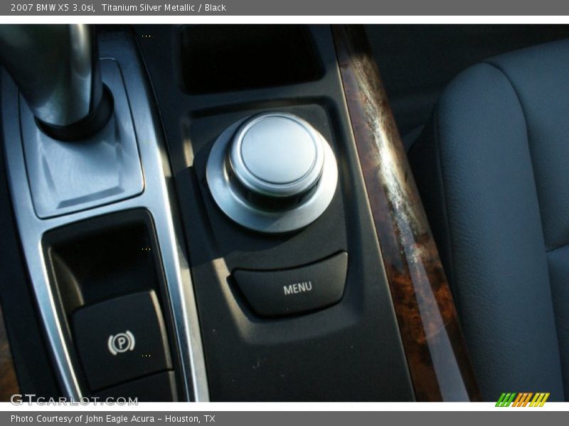 Titanium Silver Metallic / Black 2007 BMW X5 3.0si